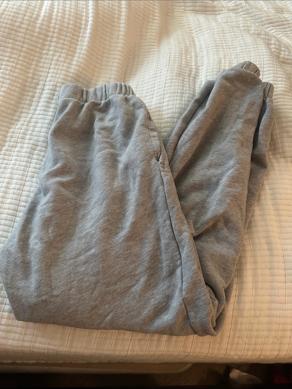 Brandy Melville Light Gray Cozy Joggers
